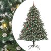 vidaXL Artificial Christmas Tree with Stand Green 140 x 140 x 210 cm
