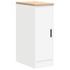 vidaXL Garage Cabinets 2 pcs White Engineered Wood