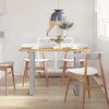 vidaXL Dining Table 118x58x76 cm Solid Acacia Wood