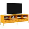 vidaXL TV Cabinet Mustard Yellow 135x39x43.5 cm Cold-rolled Steel