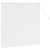 vidaXL Venetian Blinds Height Adjustable White 130 x 130 cm Aluminium