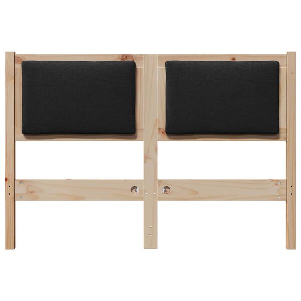 vidaXL Headboard Other Brown 120 cm Solid pine wood