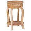 vidaXL Side Table 37x37x61 cm Solid Mango Wood