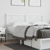 vidaXL Metal Replace Headboard White 150 cm