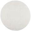vidaXL Rug IZA Short Pile Scandinavian Look Cream Ø 100 cm