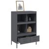 vidaXL Highboard Anthracite 68x39x101.5 cm Steel