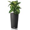 LECHUZA Planter Cilindro Color 32 ALL-IN-ONE Slate 13953