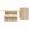 vidaXL Console Table Sonoma Oak 80 x 50 x 225 cm Engineered Wood