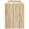 vidaXL Record Cabinet Sonoma Oak 78.5 x 35 x 45 cm Engineered Wood