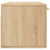 vidaXL Wall Cabinet Sonoma Oak 100x36.5x35 cm Engineered Wood