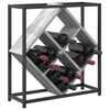 vidaXL Wine Rack Grey Sonoma 51 x 18 x 52.5 cm Engineered Wood