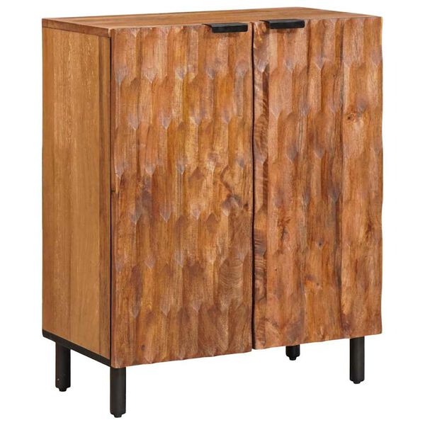 vidaXL Sideboard 3 pcs Acacia Brown Finish 60 x 33 x 75 cm