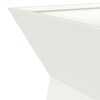 vidaXL Pillar Planter 2 pcs White 40 x 40 x 100 cm