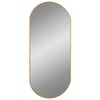 vidaXL Wall Mirror Gold 80x35 cm Oval