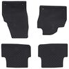 vidaXL Car Mat 4 pcs Black suitable for &Scaron;koda FABIA 2021- Rubber