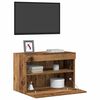 vidaXL TV Wall Cabinet Old wood 60 x 30 x 40 cm Engineered Wood