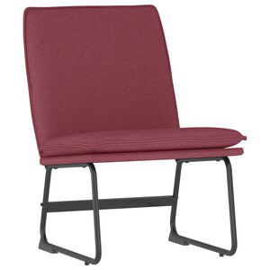 vidaXL Lounge Chair Wine Red 52x75x76 cm Fabric