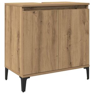 vidaXL Sink Cabinet Artisan Oak 58x33x60 cm Engineered Wood
