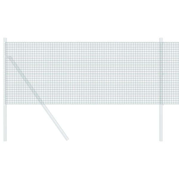 vidaXL Welded Wire Fence Green 0.6 x 50 m Steel