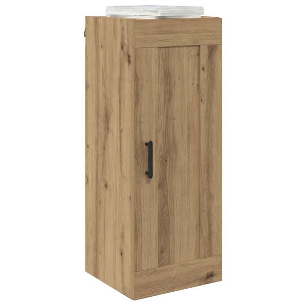vidaXL Wall Mounted Cabinet Artisan Oak 34.5 x 34 x 90 cm