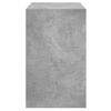 vidaXL Shoe Cabinet Concrete Grey 80x42x69 cm Engineered Wood