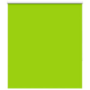 vidaXL Roller Blind Blackout Leaves Green 120x150 cm Fabric Width 116.6 cm Polyester