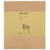 vidaXL Table Cloth 5 pcs Rectangular Beige 110 x 140 cm Polyester