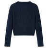 Kids' Cardigan Knitted Navy 128
