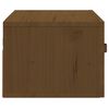 vidaXL Wall-mounted Bedside Cabinets 2 pcs Honey Brown 40x29.5x22 cm