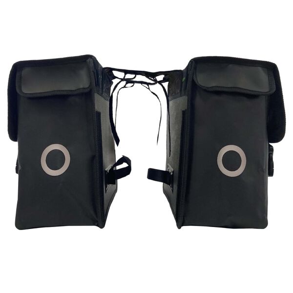 Willex Bicycle Panniers Eco 30 L Tarpaulin Green and Black