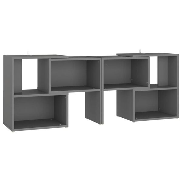 vidaXL TV Cabinet Grey 104x30x52 cm Engineered Wood