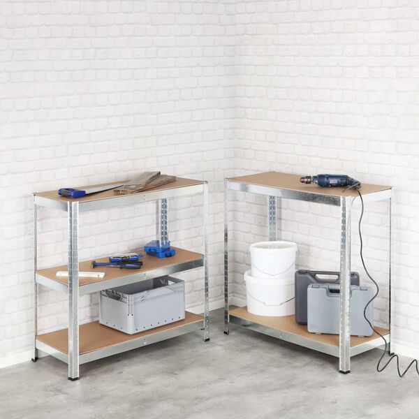 HI Heavy Duty Shelving unit 90x40x180 cm