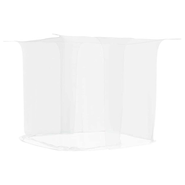 vidaXL Hanging Mosquito Net 156 Mesh White 220x200x210 cm