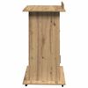vidaXL Podium with Drawer Artisan Oak 55 x 55 x 107 cm Engineered Wood