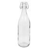 vidaXL Glass Bottles with Clip Closure 24 pcs 1 L