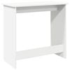 vidaXL Desk White 80x40x75 cm Engineered Wood