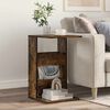vidaXL Side Table Smoked Oak 40 x 35 x 60.5 cm Engineered Wood