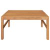 vidaXL Garden Table 63x63x30 cm Solid Teak Wood