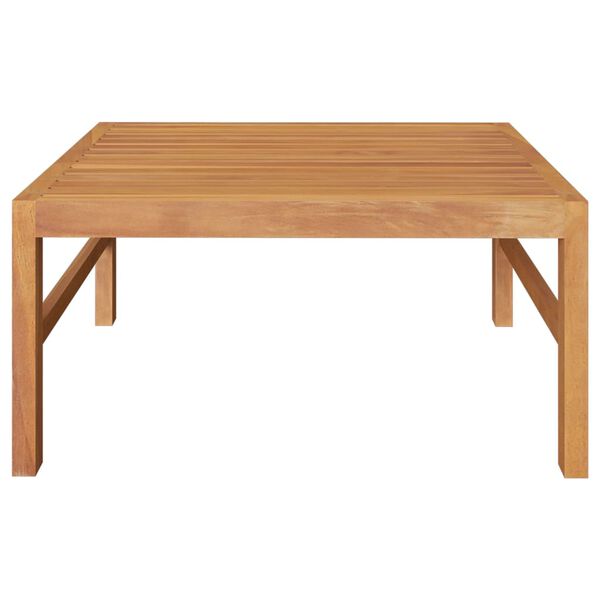 vidaXL Garden Table 63x63x30 cm Solid Teak Wood