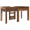 vidaXL Bunk Bed for Kids Old Wood 100 x 200 cm Engineered wood