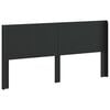 vidaXL Headboard Black Engineered Wood
