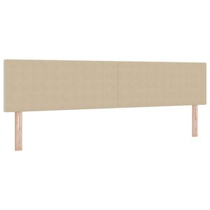 vidaXL Headboard with Headboard Light Green Grey 200 cm Faux Leather