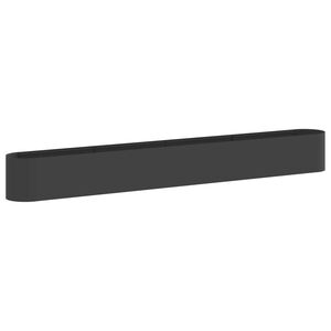vidaXL Raised Garden Bed Black 360 x 40x 40 cm