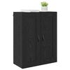 vidaXL Wall Mounted Cabinet Black Oak 69.5 x 34 x 90 cm