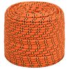 vidaXL Boat Rope Orange 6 mm 50 m Polypropylene
