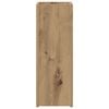 vidaXL Umbrella Stand Artisan Oak 20 x 20 x 55.5 cm Engineered Wood