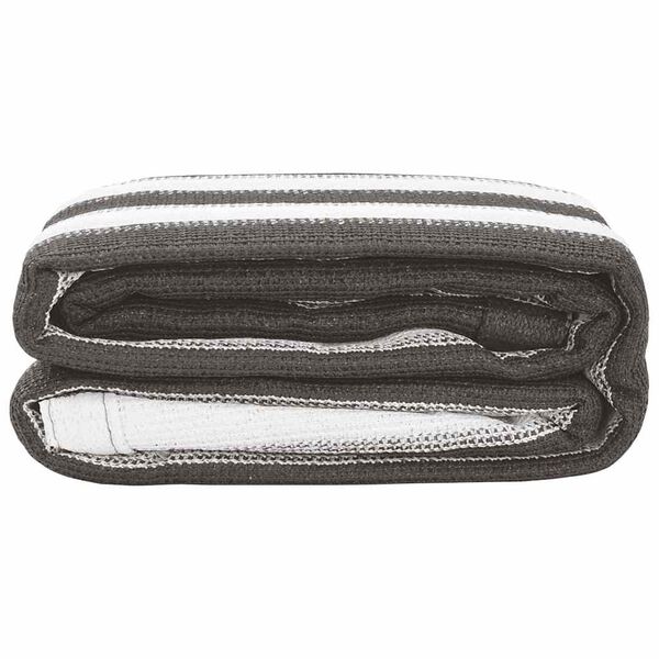 vidaXL Tent Carpet 300x500 cm Anthracite and White