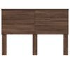vidaXL Headboard Brown Oak 200 cm Engineered Wood