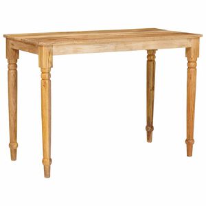vidaXL Coffee Table Brown 110 x 55 x 77 cm Solid Mango Wood