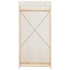vidaXL Wardrobe White 79x40x170 cm Fabric